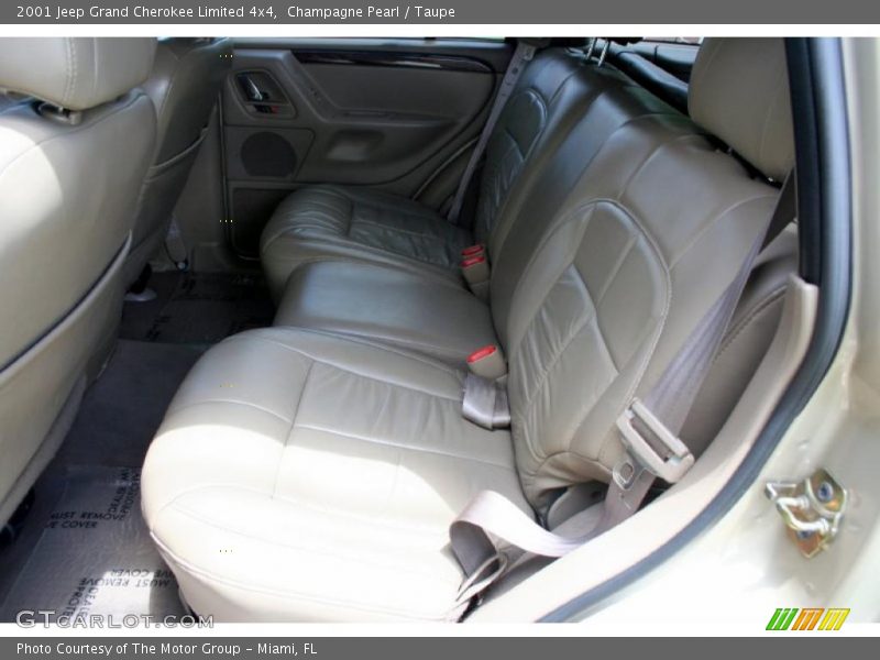 Champagne Pearl / Taupe 2001 Jeep Grand Cherokee Limited 4x4