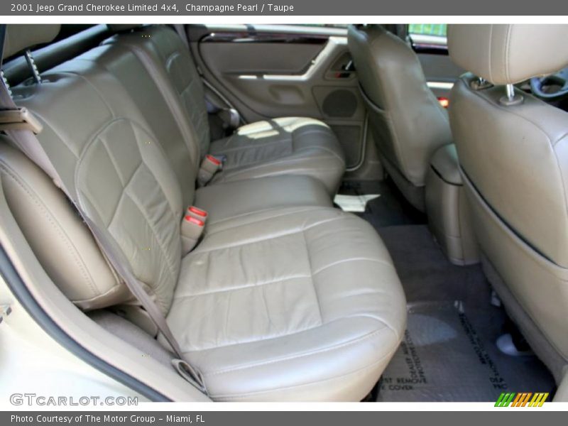Champagne Pearl / Taupe 2001 Jeep Grand Cherokee Limited 4x4