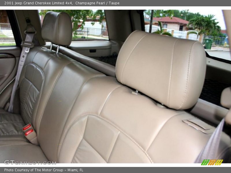 Champagne Pearl / Taupe 2001 Jeep Grand Cherokee Limited 4x4