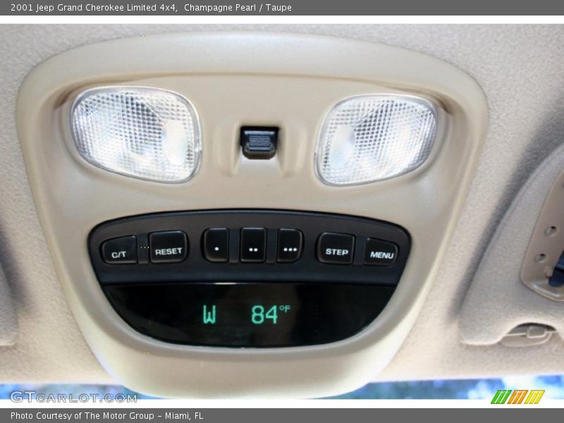 Champagne Pearl / Taupe 2001 Jeep Grand Cherokee Limited 4x4