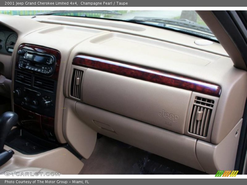 Champagne Pearl / Taupe 2001 Jeep Grand Cherokee Limited 4x4