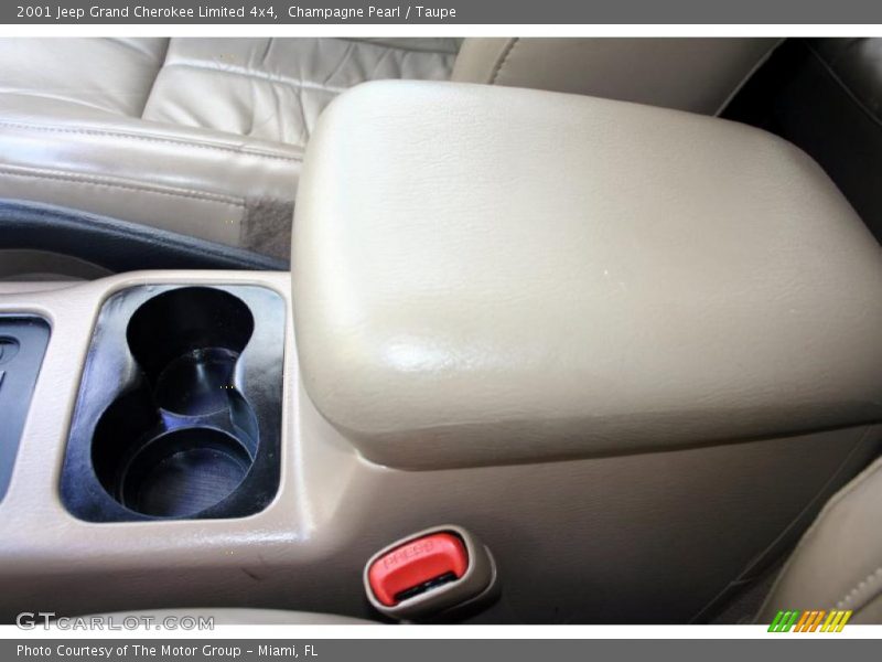 Champagne Pearl / Taupe 2001 Jeep Grand Cherokee Limited 4x4