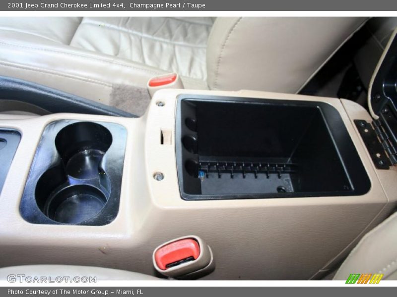 Champagne Pearl / Taupe 2001 Jeep Grand Cherokee Limited 4x4