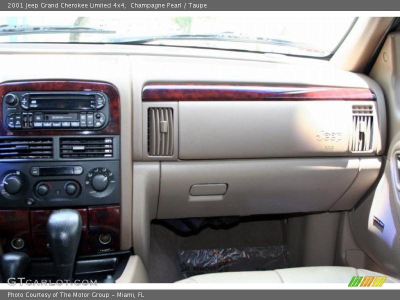 Champagne Pearl / Taupe 2001 Jeep Grand Cherokee Limited 4x4