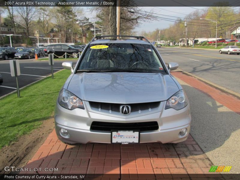 Alabaster Silver Metallic / Ebony 2007 Acura RDX Technology