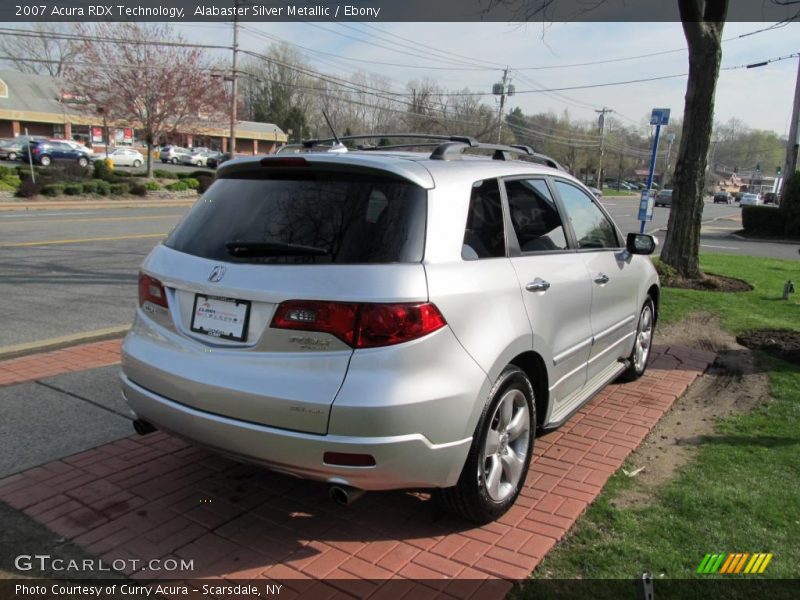 Alabaster Silver Metallic / Ebony 2007 Acura RDX Technology
