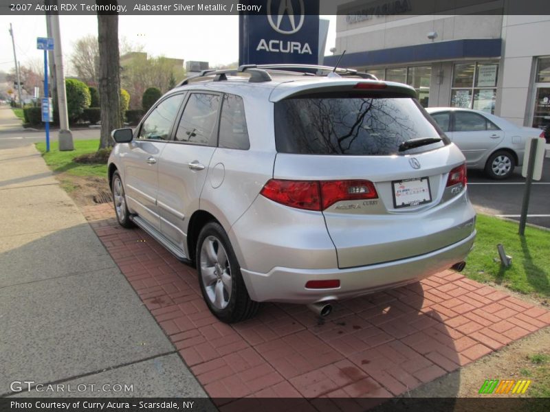 Alabaster Silver Metallic / Ebony 2007 Acura RDX Technology