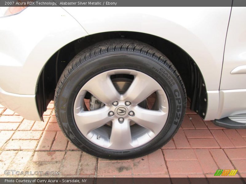 Alabaster Silver Metallic / Ebony 2007 Acura RDX Technology