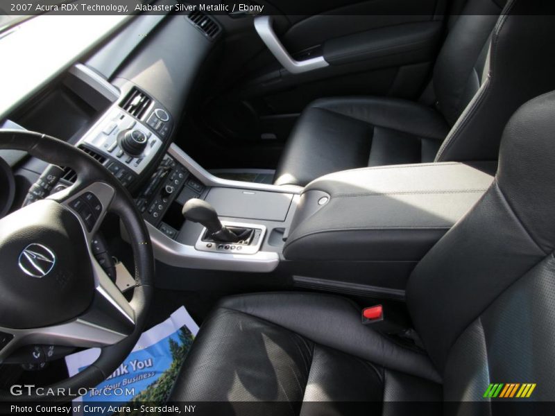 Alabaster Silver Metallic / Ebony 2007 Acura RDX Technology