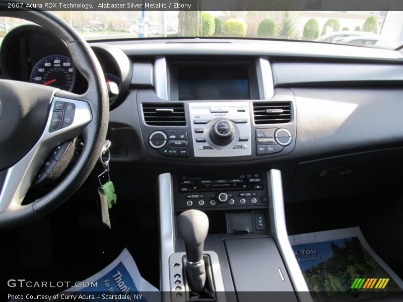 Alabaster Silver Metallic / Ebony 2007 Acura RDX Technology