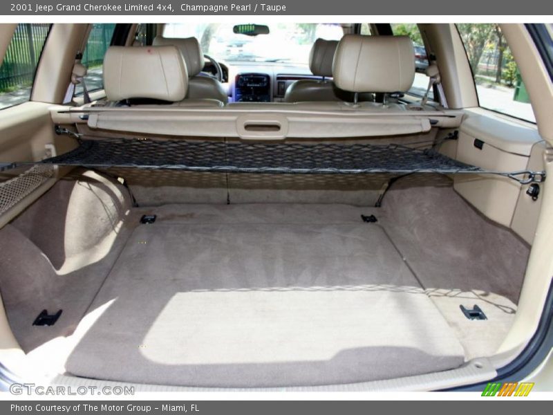 Champagne Pearl / Taupe 2001 Jeep Grand Cherokee Limited 4x4