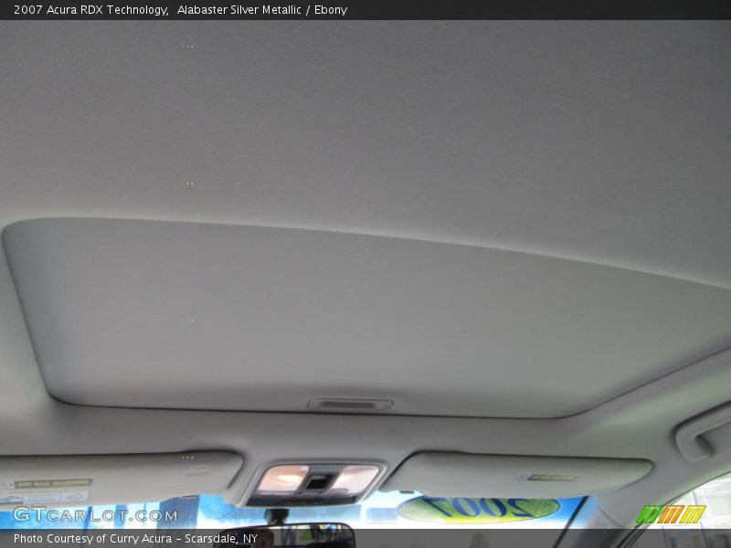 Alabaster Silver Metallic / Ebony 2007 Acura RDX Technology