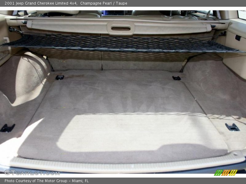 Champagne Pearl / Taupe 2001 Jeep Grand Cherokee Limited 4x4