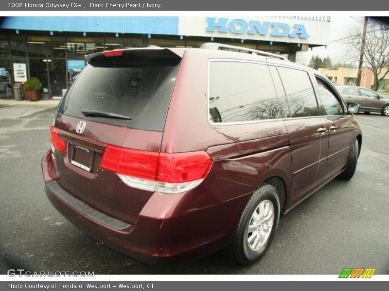 Dark Cherry Pearl / Ivory 2008 Honda Odyssey EX-L