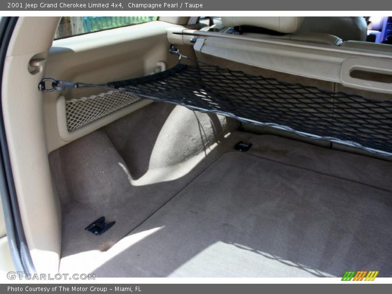 Champagne Pearl / Taupe 2001 Jeep Grand Cherokee Limited 4x4