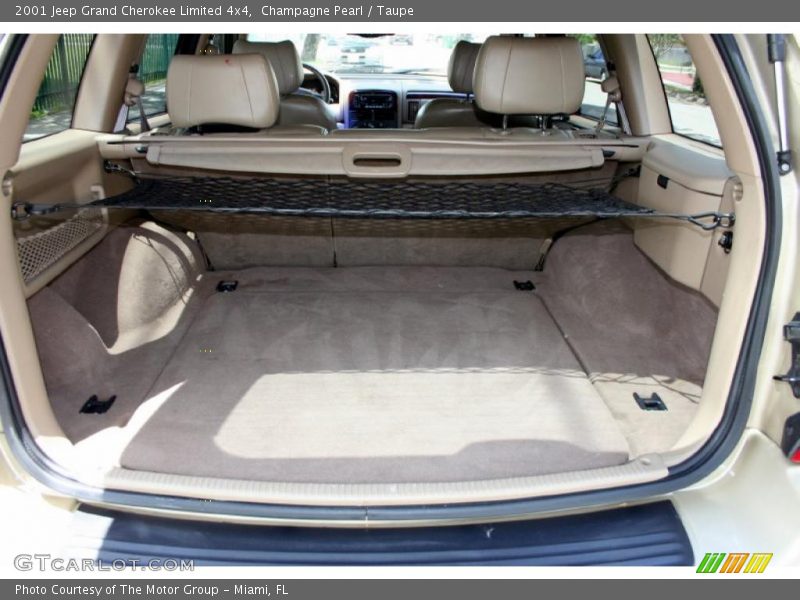 Champagne Pearl / Taupe 2001 Jeep Grand Cherokee Limited 4x4