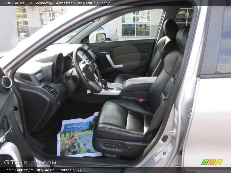 Alabaster Silver Metallic / Ebony 2007 Acura RDX Technology