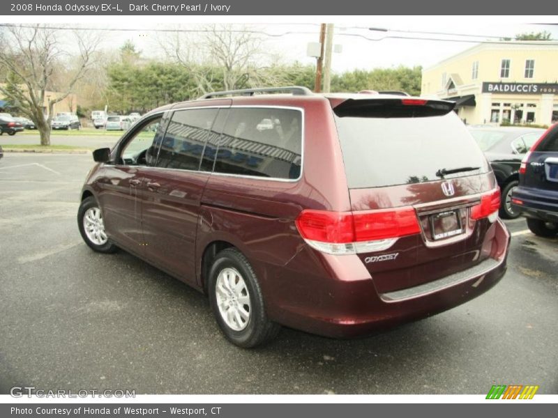 Dark Cherry Pearl / Ivory 2008 Honda Odyssey EX-L