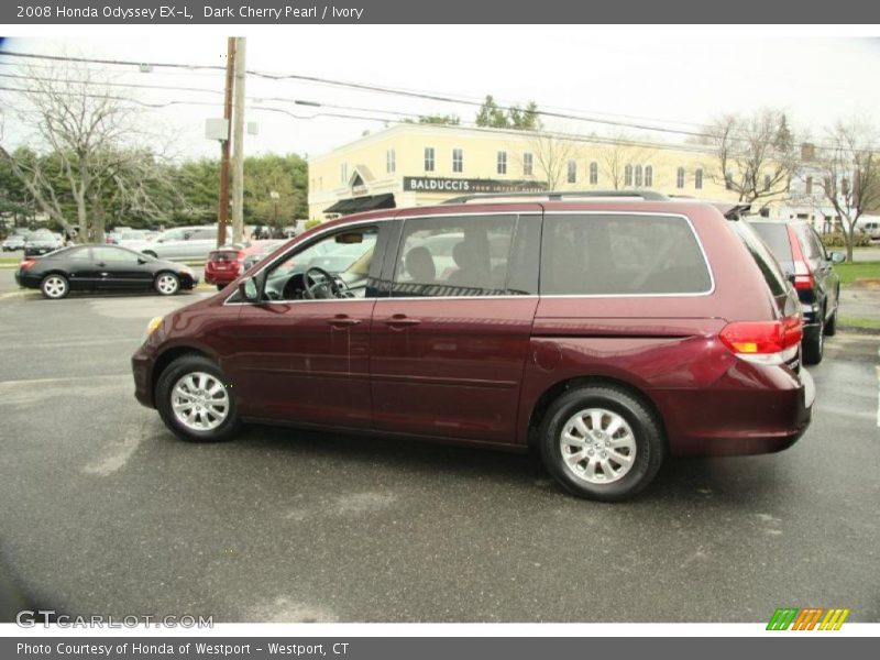 Dark Cherry Pearl / Ivory 2008 Honda Odyssey EX-L