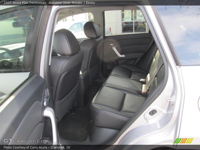 Alabaster Silver Metallic / Ebony 2007 Acura RDX Technology
