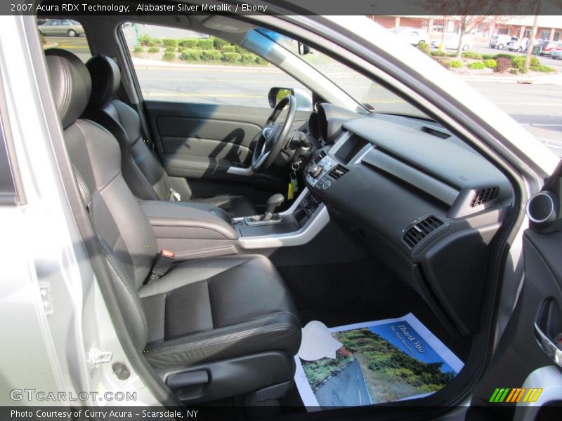Alabaster Silver Metallic / Ebony 2007 Acura RDX Technology