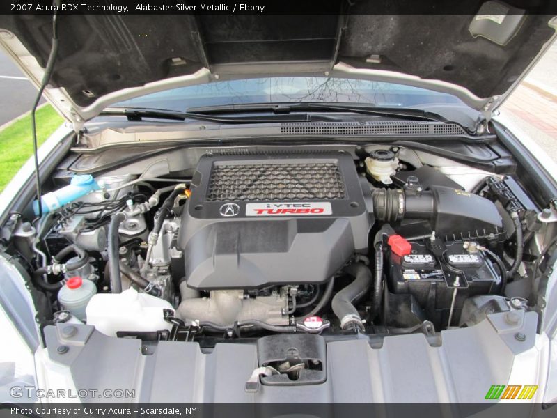 Alabaster Silver Metallic / Ebony 2007 Acura RDX Technology