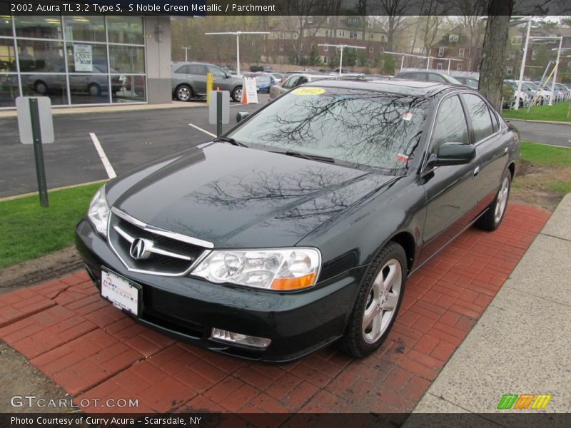 S Noble Green Metallic / Parchment 2002 Acura TL 3.2 Type S