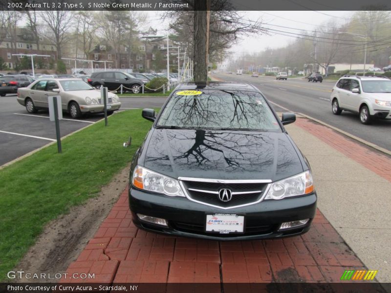S Noble Green Metallic / Parchment 2002 Acura TL 3.2 Type S