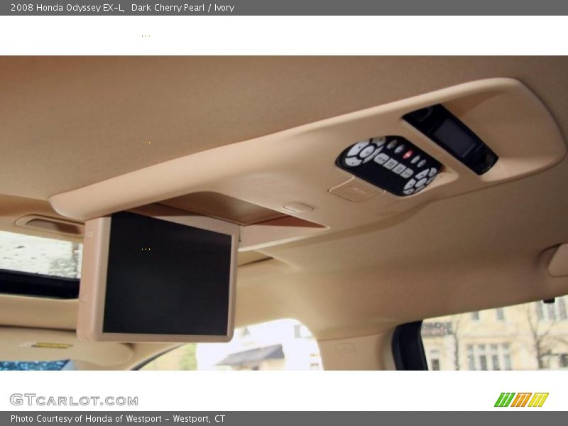 Dark Cherry Pearl / Ivory 2008 Honda Odyssey EX-L