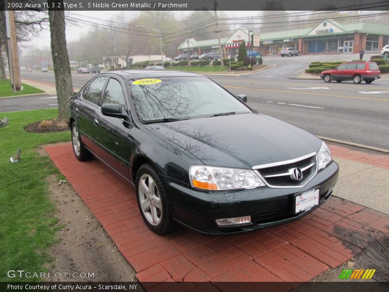 S Noble Green Metallic / Parchment 2002 Acura TL 3.2 Type S