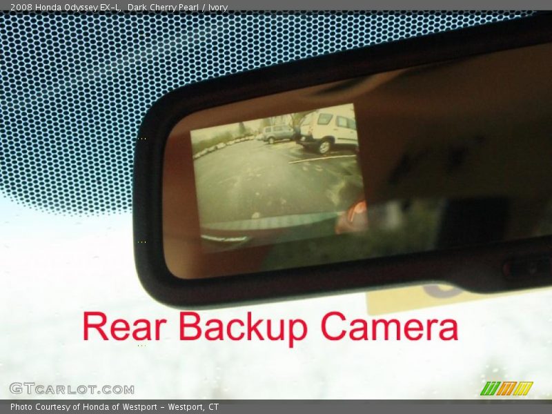 Dark Cherry Pearl / Ivory 2008 Honda Odyssey EX-L