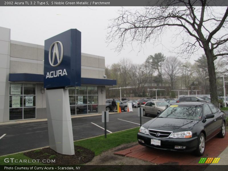 S Noble Green Metallic / Parchment 2002 Acura TL 3.2 Type S