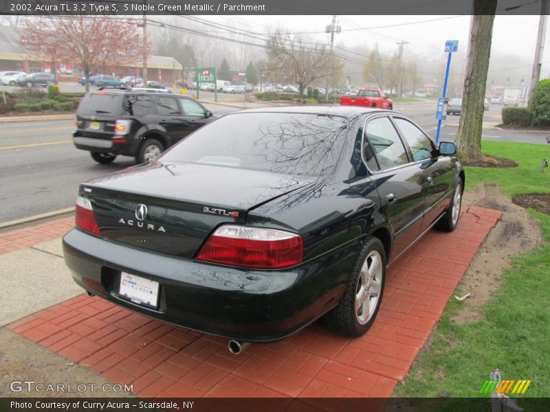 S Noble Green Metallic / Parchment 2002 Acura TL 3.2 Type S