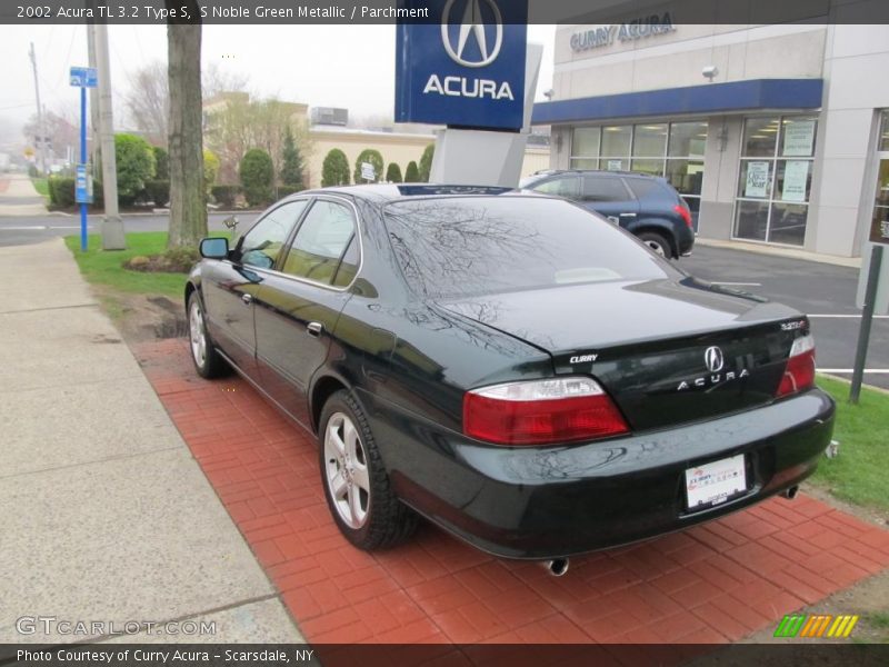 S Noble Green Metallic / Parchment 2002 Acura TL 3.2 Type S
