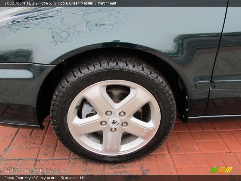 S Noble Green Metallic / Parchment 2002 Acura TL 3.2 Type S