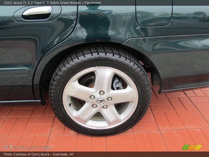 S Noble Green Metallic / Parchment 2002 Acura TL 3.2 Type S