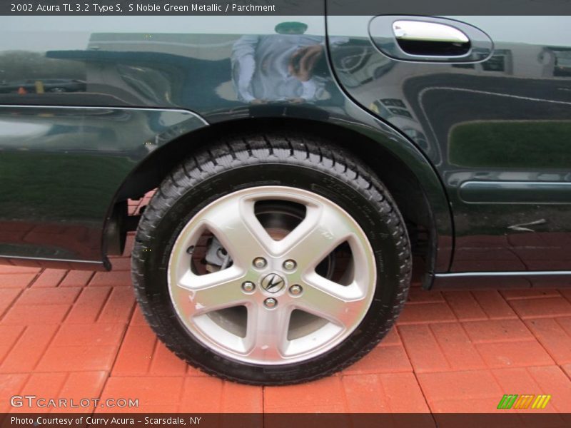 S Noble Green Metallic / Parchment 2002 Acura TL 3.2 Type S