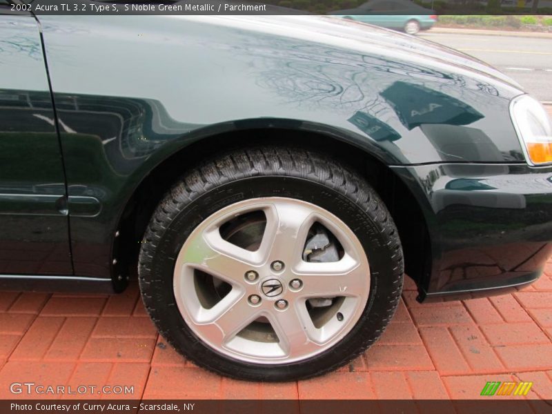 S Noble Green Metallic / Parchment 2002 Acura TL 3.2 Type S