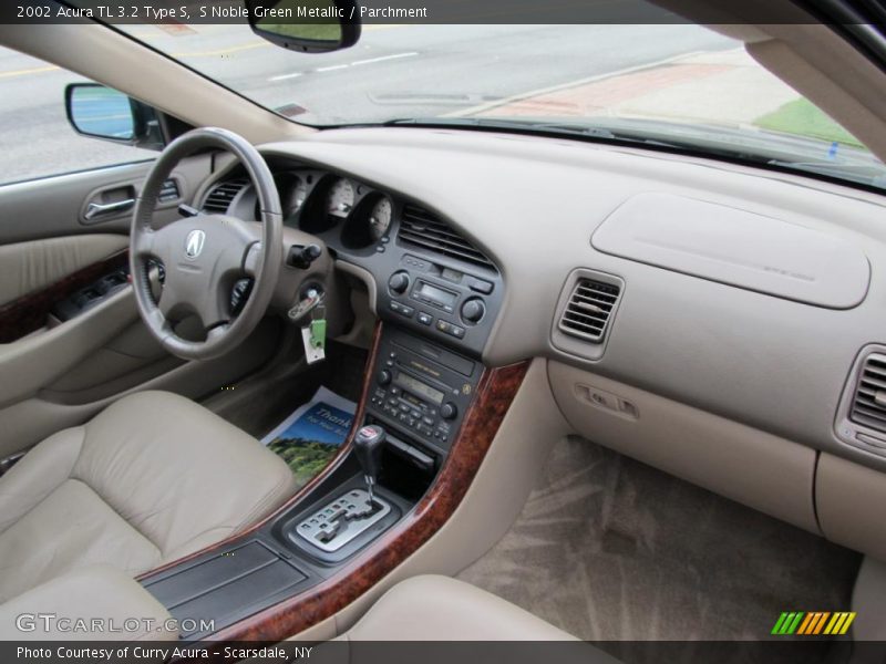 S Noble Green Metallic / Parchment 2002 Acura TL 3.2 Type S