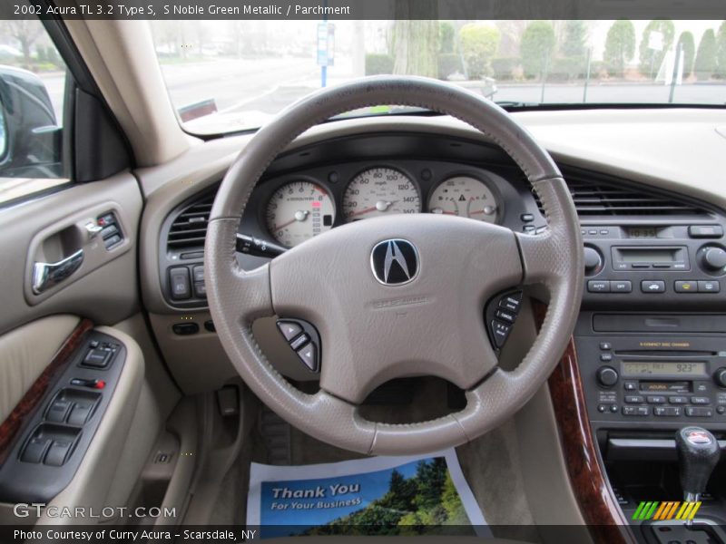 S Noble Green Metallic / Parchment 2002 Acura TL 3.2 Type S