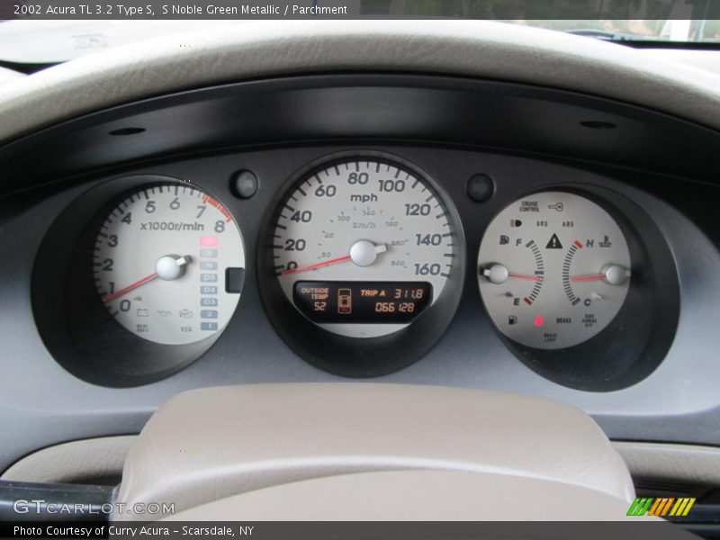 S Noble Green Metallic / Parchment 2002 Acura TL 3.2 Type S