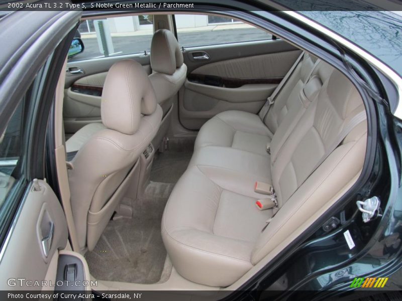 S Noble Green Metallic / Parchment 2002 Acura TL 3.2 Type S