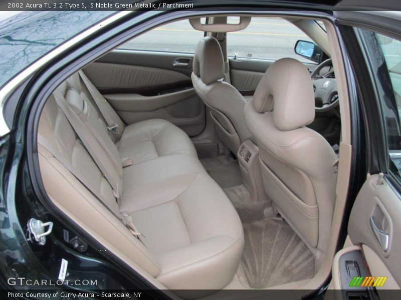 S Noble Green Metallic / Parchment 2002 Acura TL 3.2 Type S