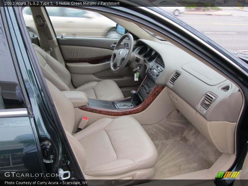 S Noble Green Metallic / Parchment 2002 Acura TL 3.2 Type S