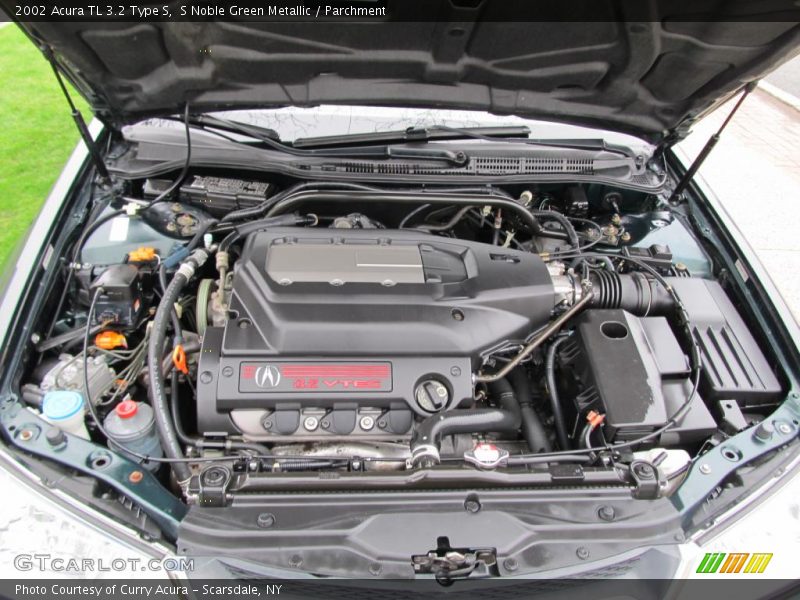 S Noble Green Metallic / Parchment 2002 Acura TL 3.2 Type S