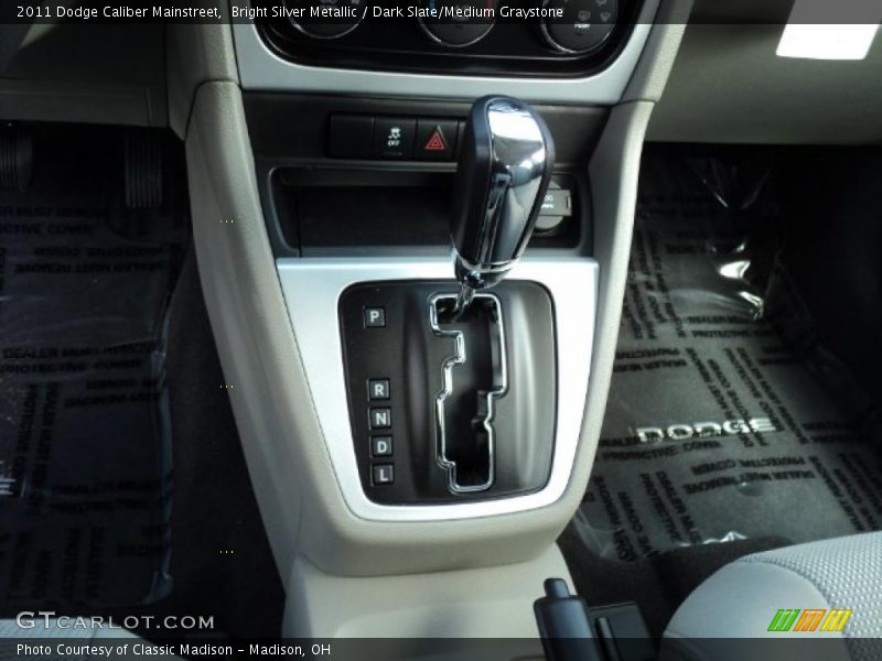 Bright Silver Metallic / Dark Slate/Medium Graystone 2011 Dodge Caliber Mainstreet