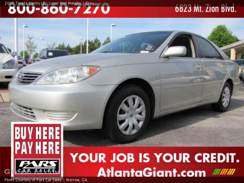 Lunar Mist Metallic / Gray 2005 Toyota Camry LE