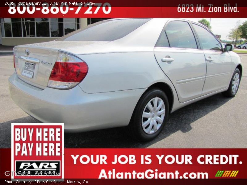 Lunar Mist Metallic / Gray 2005 Toyota Camry LE