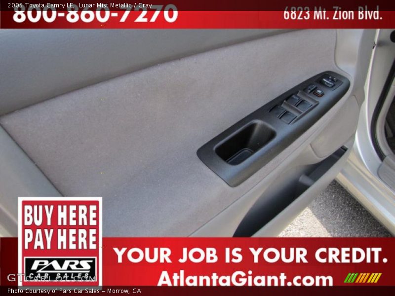 Lunar Mist Metallic / Gray 2005 Toyota Camry LE
