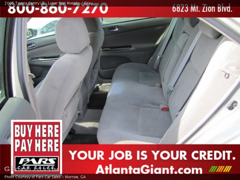 Lunar Mist Metallic / Gray 2005 Toyota Camry LE